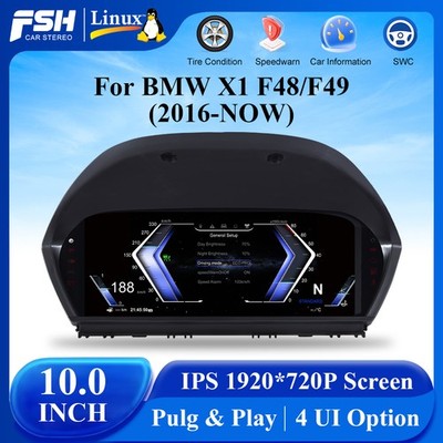 Digital LCD Tacho Upgrade Kombiinstrument Cluster für BMW X1 F48 F49 (2016-2022)