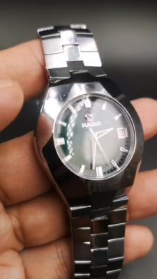 Vintage and Rare RADO Ticino Automatic Unisex watch. Deep Green