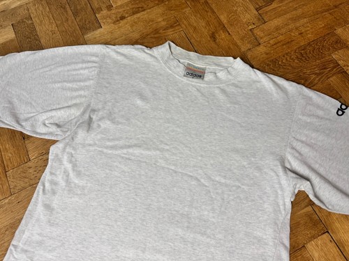 80’s Adidas Grey 1956 Stockholm Olympic Games T-Shirt S Very Oversized - Picture 4 of 12