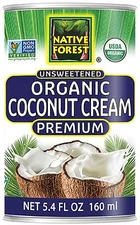 Organic Unsweetened Premium Coconut Cream – Heavy Cream Dairy Substitute Dair...