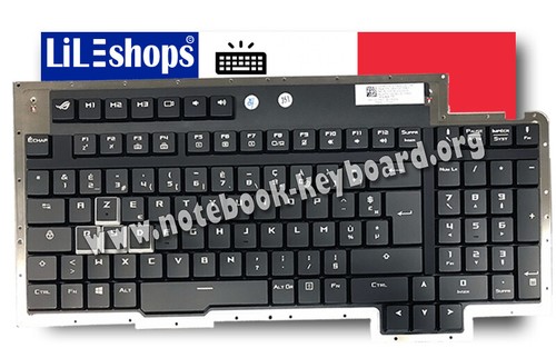 Clavier Français TUF Gaming F16 Asus Rechange officiel