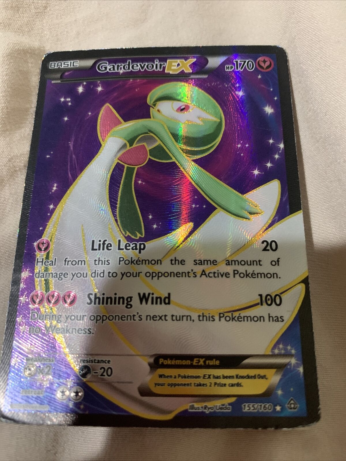 Carta Pokemon Gardevoir Ex (promo) Ultra Raro - Original Pt