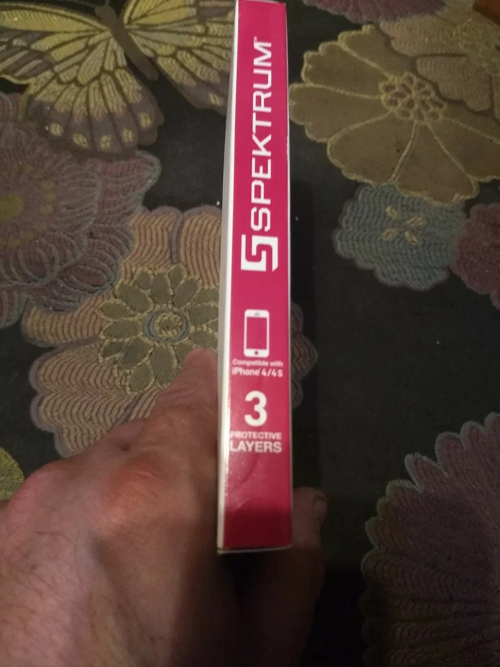 IPhone 4/4с туф чехол на Spektrum, розовый и синий новый в коробке - Изображение 3 из 3