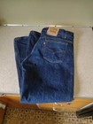Vtg LEVIS Jeans 505 ORANGE Tab 38x30 Men’s Denim Dark Wash Reg Fit Straight Leg