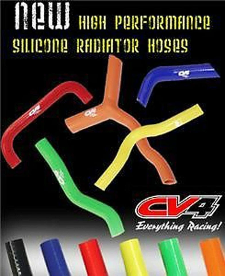 Kit de manguera de silicona para radiador SFSMBC39B CV4 Kawasaki KX250F 2006 azul Foto 2 de 2