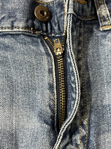 EUC Lucky Brand Girls Jeans Shorts Blue Sz 16 Authentic Skinny Adjustable Waist - Picture 4 of 10