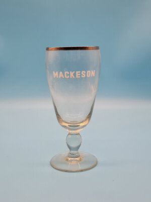 Mackeson Hythe Brauerei Bierglas alt Bier Glas Pils