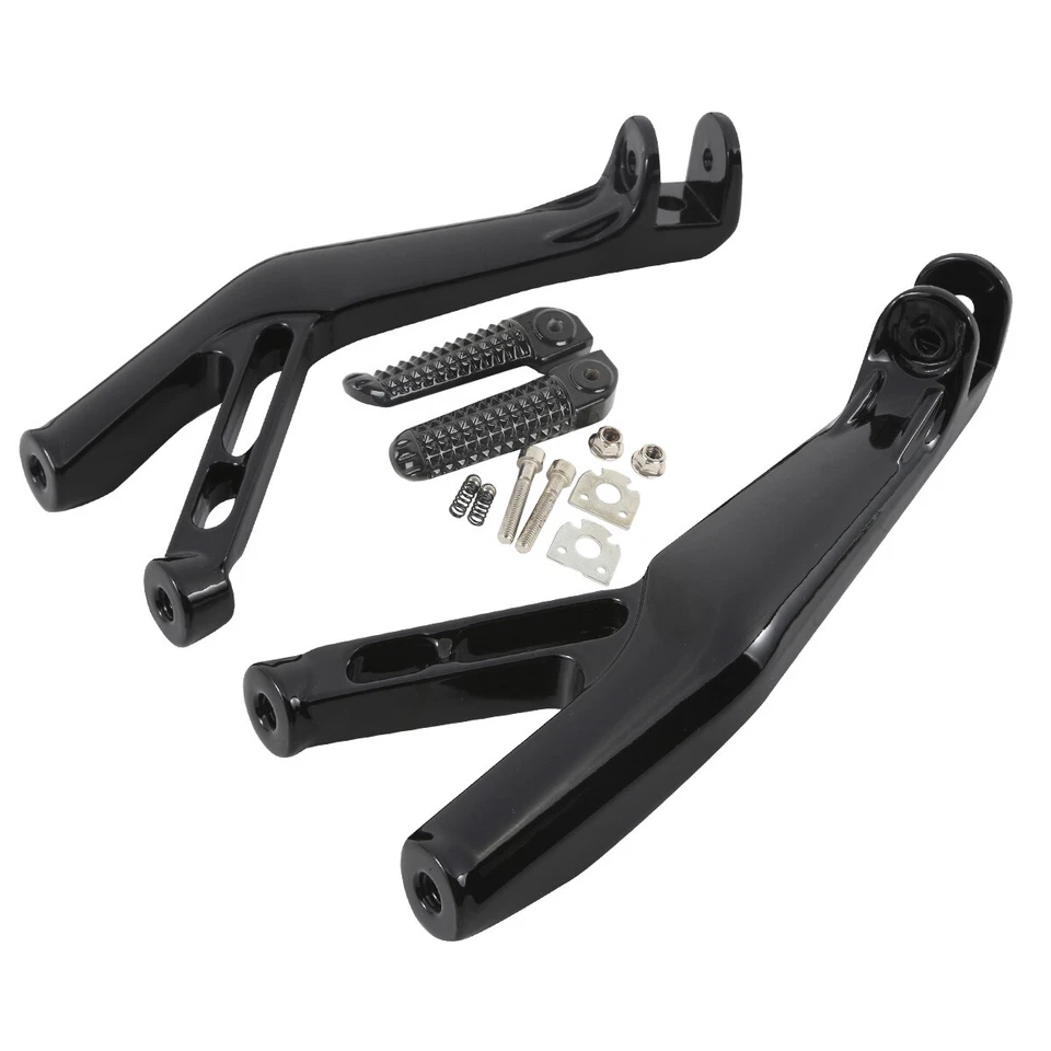 Soporte de reposapiés de pasajero trasero compatible con Yamaha YZF R6 17-22 YZF R7 22-25 Foto 2 de 4