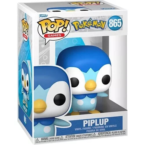 Funko Pop! - PIPLUP 865 ☆ Pokémon ☆ + Protector Gratis