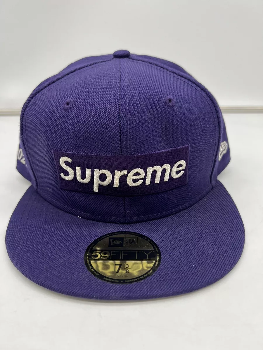 Supreme Metallic BoxLogo $1M CAP 7 5/8サイズ59FIFTYの758 - キャップ