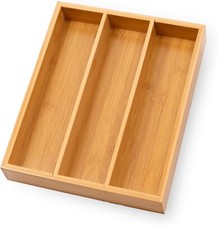 Silverware Organizer Bamboo Kitchen Drawer Organizer Kitchen Utensil Organizer