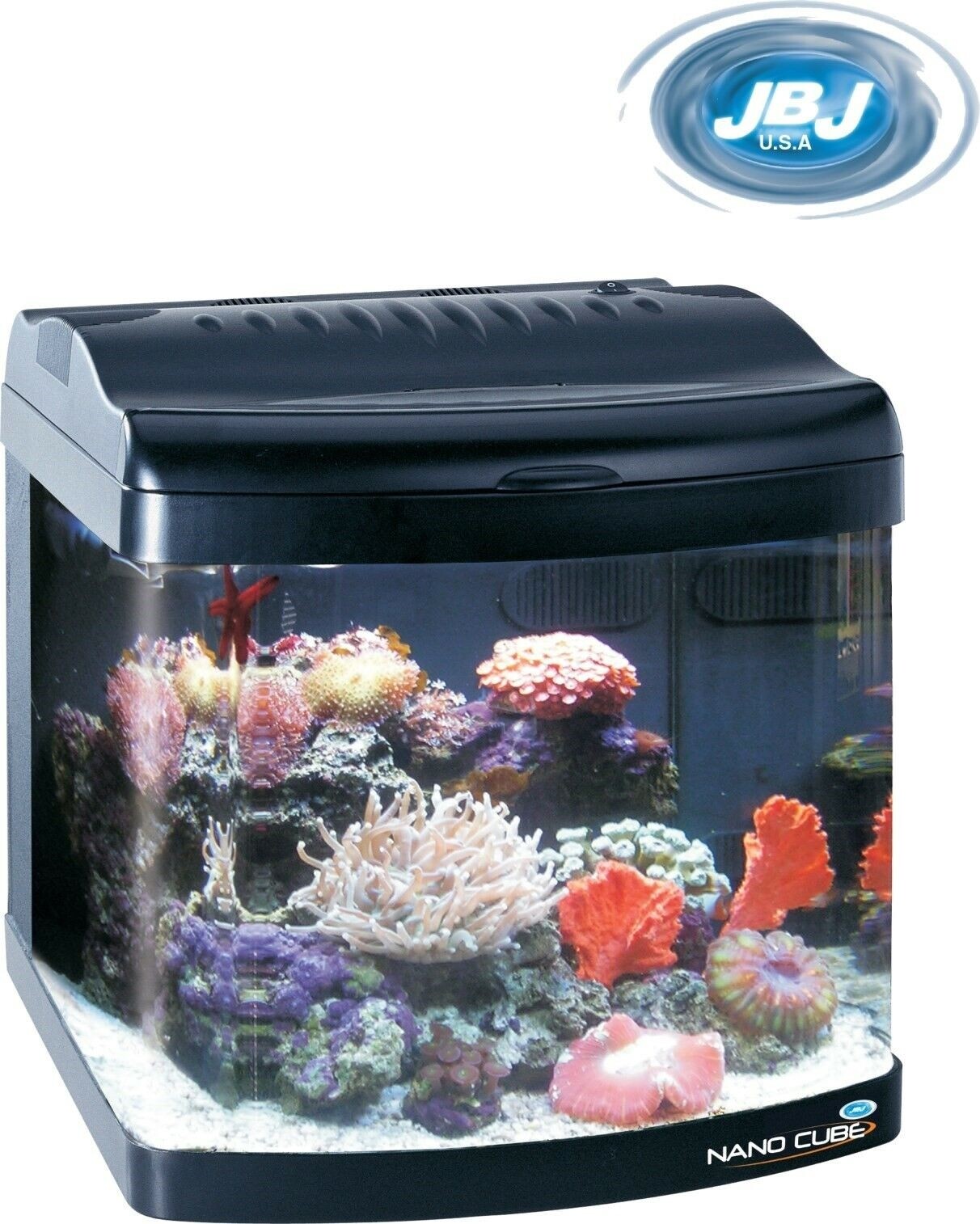 Jbj Nano Cube 12 Gallon Standard Deluxe Aquarium Fish Tank Nanocube Ebay