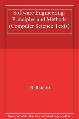 Software Engineering: Principles and Methods (Computer Science T