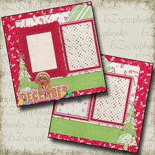 DECEMBER - Premade Scrapbook Pages - EZ Layout 367