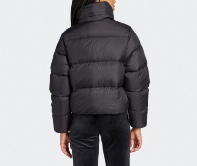 Adidas Regen Crop Down Puffer Jacket - Black IW8368 Duck Down