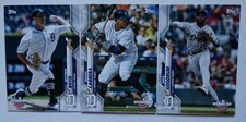 2020 Topps Opening Day Detroit Tigers Base Team Set of 3 Baseball Cards