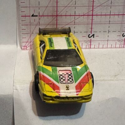 Yellow Ferrari F355 Challenge 1999 Hot Wheels Diecast Car | eBay