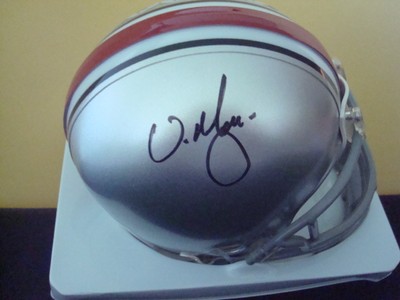 urban meyer signed helmet