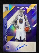 2019-20 Optic Alen Smailagic Holo Signature Series Auto Autograph SS-ASM Prizm