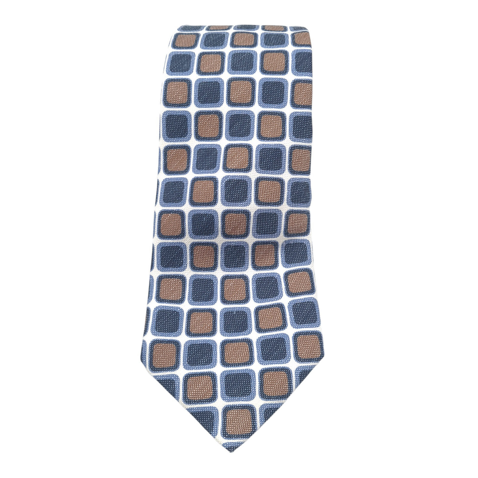 Corbata De Lujo Suitsupply Geométrica De Lino Y Seda Hecha En Italia Kn4