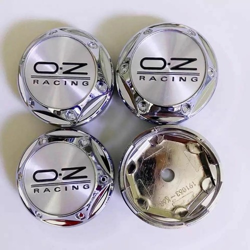 4 Pcs OZ Racing Style 67mm/62mm LeggeraHLT Konig Rota Chrome Wheel