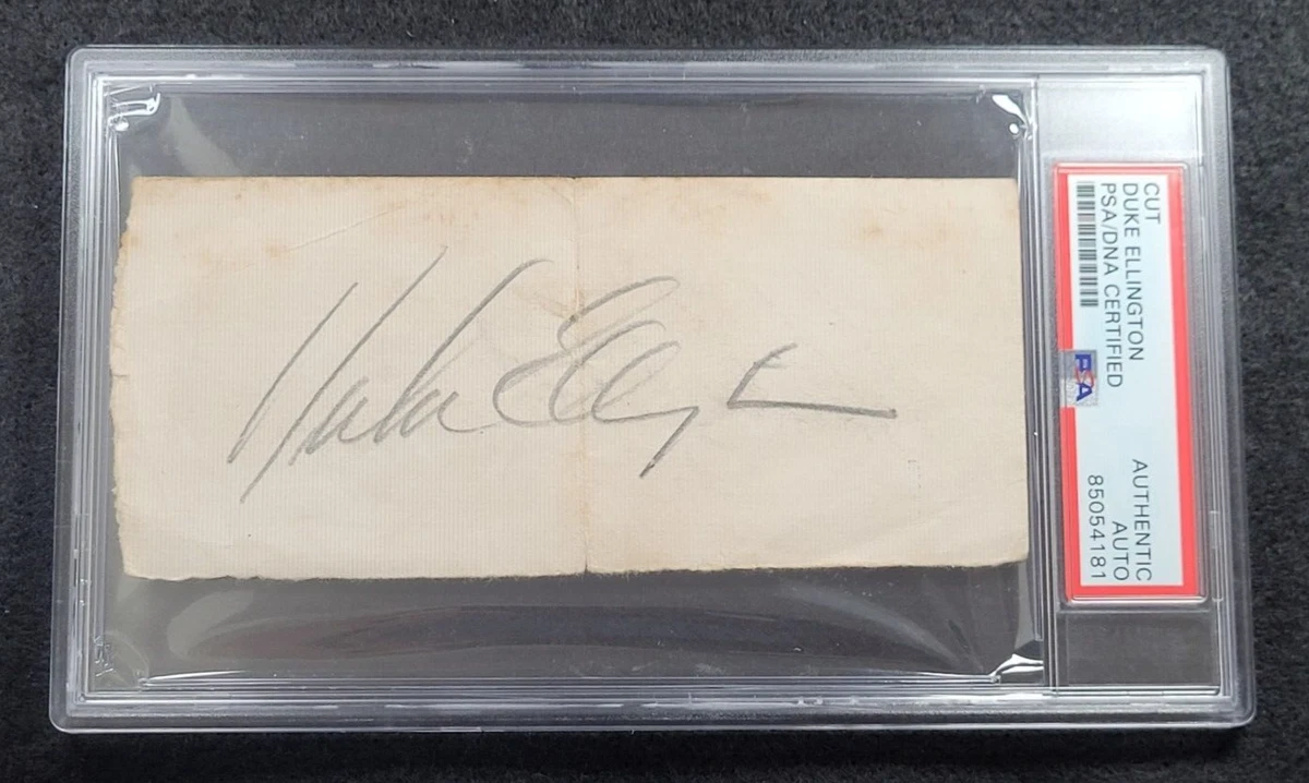 Original Autographed Jazz & Big Band Memorabilia for sale | eBay