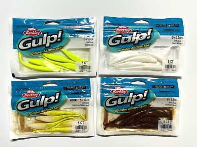 Berkley Gulp ! Jerk Shad 5'' 13cm / 5 CT Saltwater Fishing Soft Bait