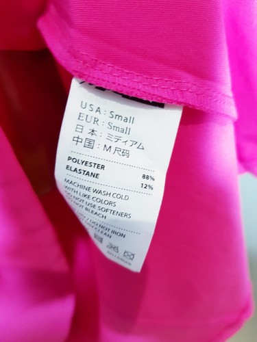 Bnwt TSLA DRESS SMALL 10 12 BRIGHT PINK FESTIVAL PARTY SUMMER 37" stretchEE900 - 第 6/12 張圖片