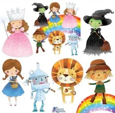 Violette Stickers The Wiz of Oz Kids Craft Planner Supply Scrapbook Wicked Witch