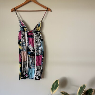 tigerlily crochet dress XS 8 mini bold abstract print Simple Life Beach Boho Midi dress Bachelorette Party Dresses for quirky dress ruffle hem.Imported.Web ID Color:Lilac Bouquet