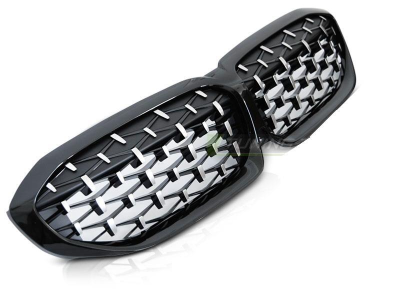 Calandre Diamond G20 G21 noir brillant pour relooker l'avant de votre auto