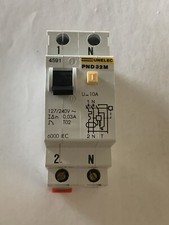 Disjoncteur différentiel UNELEC PND32M 10A - 30mA Mono