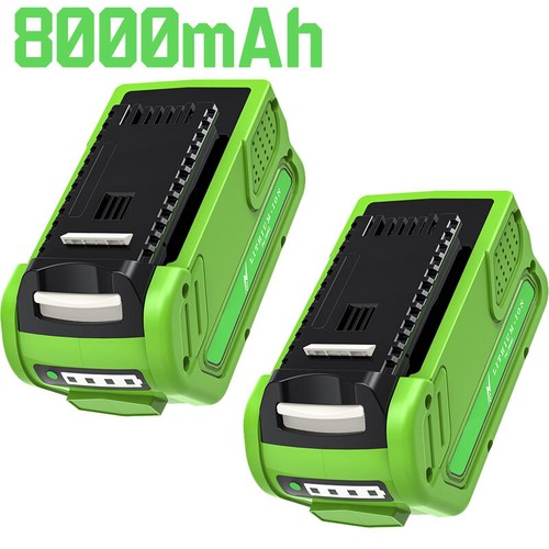 1/4x 8000mAh Para Greenworks 40V Batería G-MAX 29462 29472 29252 Li-Ion 6AH Batería - Imagen 17 de 17