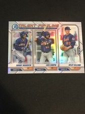 2021 Bowman baseball #TP-NYM New York Mets talent pipeline insert MINT