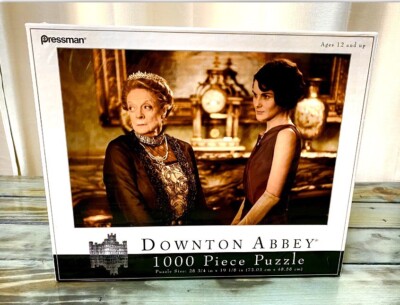 New DOWNTON ABBEY 1000 PIECE Puzzle PRESSMAN 28'' X 19'' DOWNTON Sealed