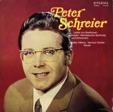 SCHUBERT BEETHOVEN MENDELSSOHN SCHUMANN Songs SCHREIER Peter ETERNA 826408 GD1