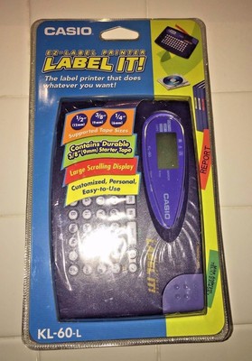 label printer casio