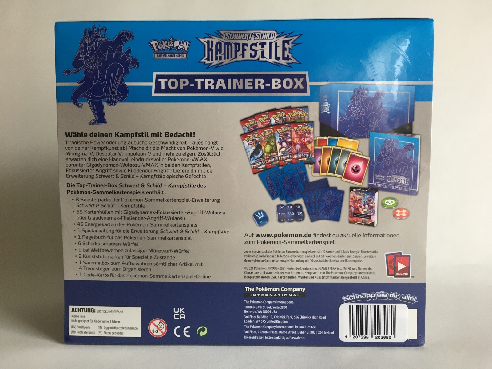 Thumbnail - 🔥pokemon Top Trainer Box Schwert Und Schild - Kampfstile