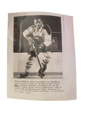 1958 NHL HOCKEY PHOTO DICKIE MOORE SCORING CHAMPION MONTREAL CANADIENS AHL OHA