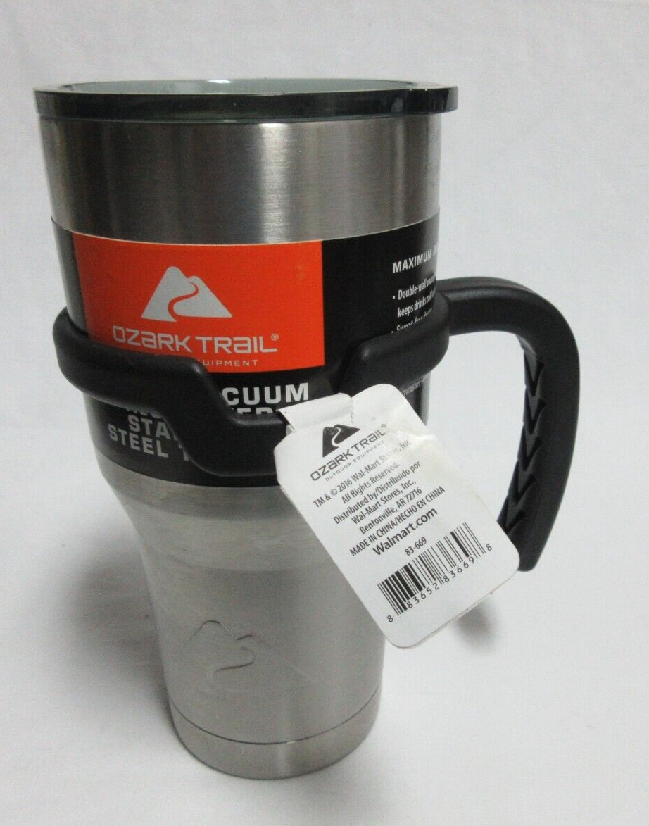 Vacuum Sealed Ozark Trail 20 Oz Tumbler Handle Ozark Trail Double