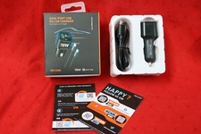 Rexing - 78W Vehicle Quick Charger / 1 USB-C  1 USB Port For iPhone/Andriod N1