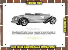 Metal Sign - 1928 Chrysler Imperial Sign Variant 12