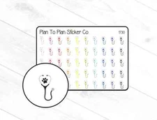 1730~~Vet Appointment Planner Stickers.