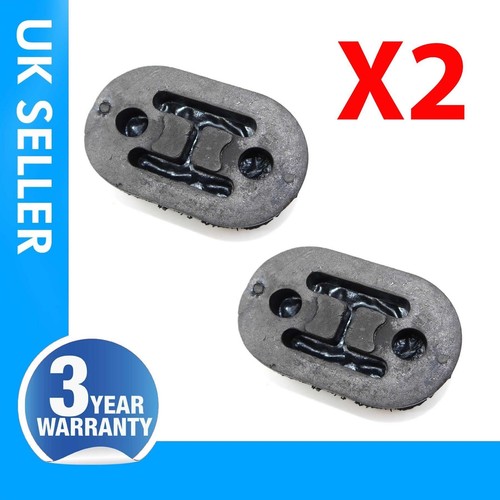 2X Soporte de goma de escape compatible con MITSUBISHI Lancer III Santamo 28624M2000 - Imagen 3 de 9