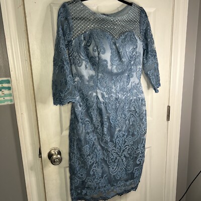 Women's Size 8 Gown Gallery Make You Pretty More Formal Blue Dress NWT |  eBay