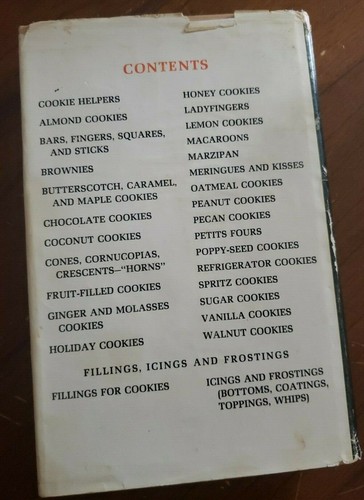 Cookie Cookery by John J. Zenker & Hazel G. Zenker HC 1969 - Picture 2 of 10