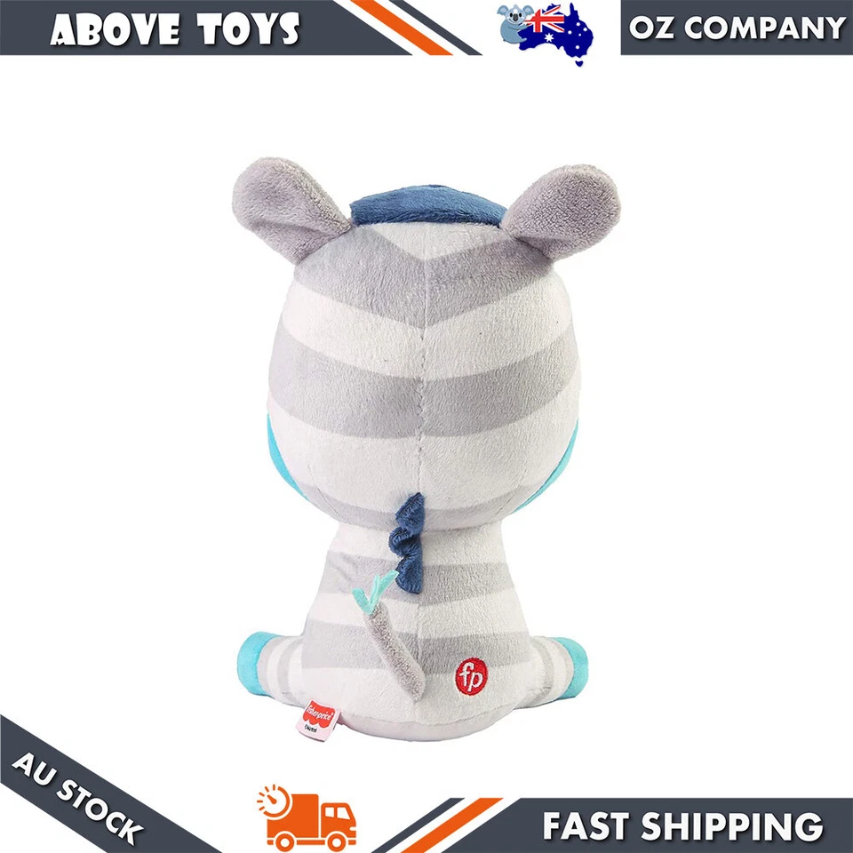 Zebra Plush Toy Stuffed Animal 20CM Height Grey Stripes Suit Kids 12 Month+ - image 4 of 4