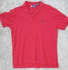 CHAPS ralph lauren polo t shirt L red mens golf short sleeve casual cotton tee
