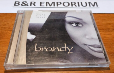 Brandy 2-CD Lot - Never Say Never (1998) + Talk About Our Love (2004) - Atlantic