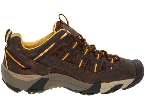 NUOVO Keen Donna "Alamosa" ERA $110! scarpa da trail taglio basso marrone tawny taglia 5 5